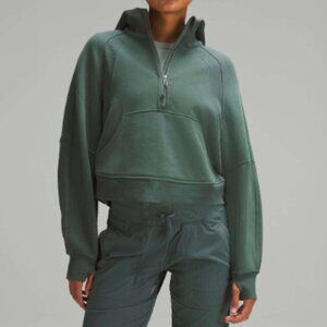 Lululemon Scuba Oversized Half-Zip Hoodie Dark Forest size M/L